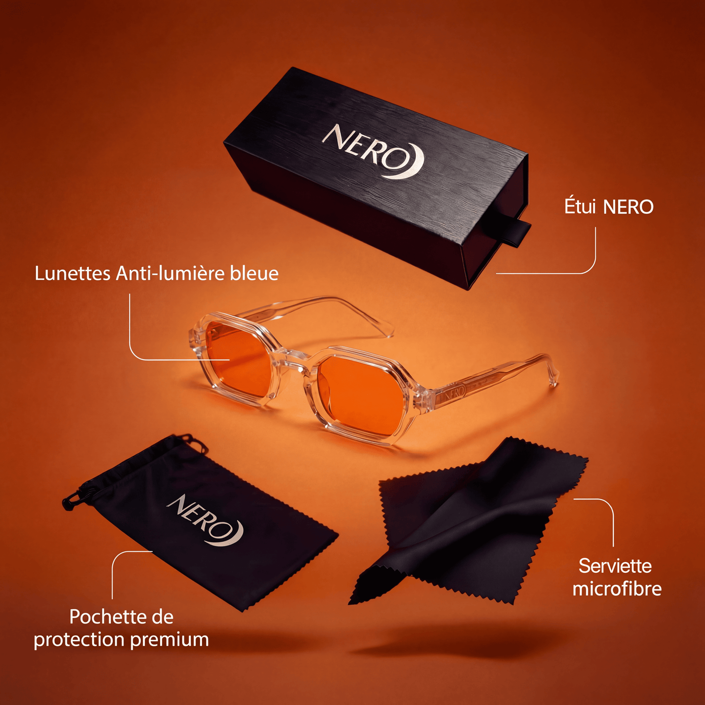 Ambre | Lunette anti-lumiere bleue