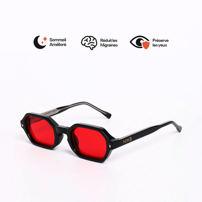 Crimson Red | Lunette anti-lumiere bleue